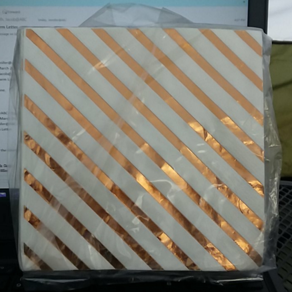 60 Count Rose Gold Napkins NIP
